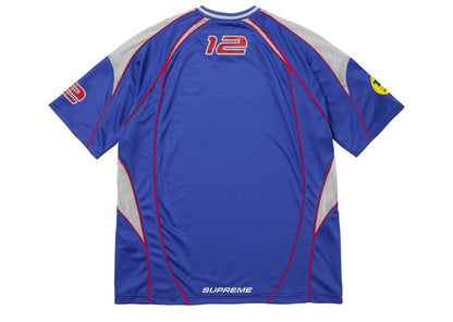 Supreme Piping Soccer Jersey Blue