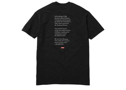Supreme Scarface Split Tee Black