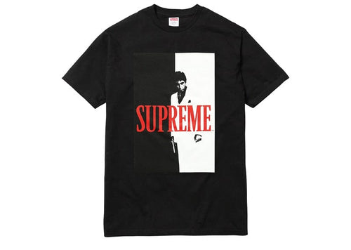Supreme Scarface Split Tee Black