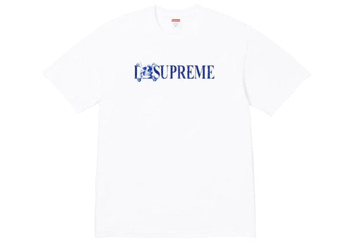 Supreme Skull Tee White