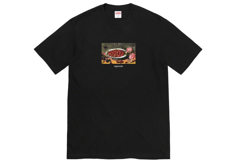 Supreme Strawberries Tee Black