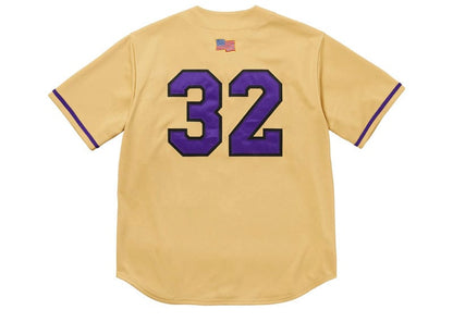 Supreme Swords Baseball Jersey Gold
