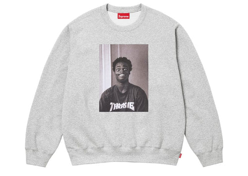 Supreme Thrasher Crewneck Heather Grey
