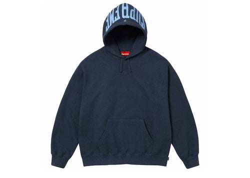 Supreme Warm Up Hooded Sweatshirt (SS24) Navy
