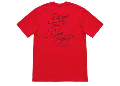 Supreme x Buju Banton Tee Red