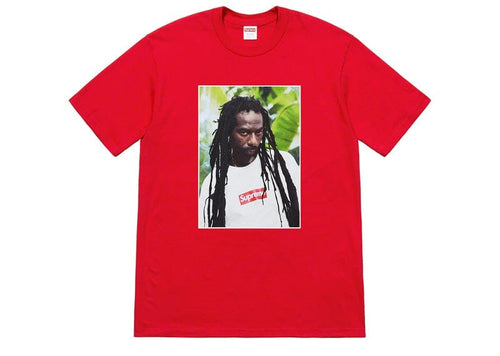 Supreme x Buju Banton Tee Red