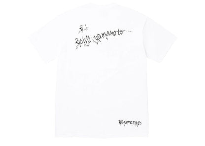 Supreme Y's by Yohji Yamamoto Thinker Tee White
