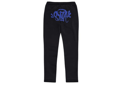 Syna World OG Sweatpants Black/Cobalt Blue
