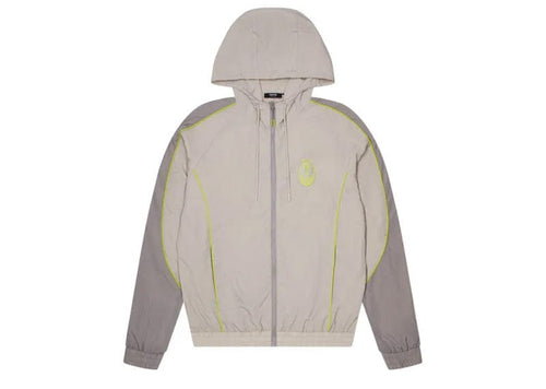 Irongate Crest Shell Tracksuit Jacket - Beige/Yellow