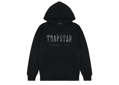 Trapstar Decoded Camo Hooded Tracksuit Blackout Edition