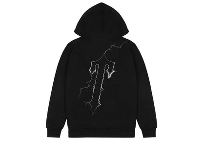 Trapstar Decoded Lighting Edition Hoodie Black