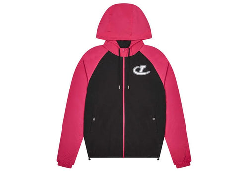 Trapstar Hyperdrive Windbreaker - Black/Hot Pink