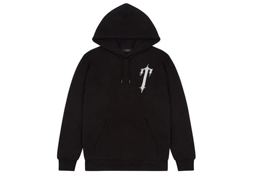 Trapstar Liquid Chrome Hoodie Black
