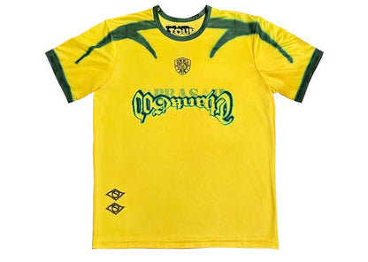 Travis Scott Brazil Soccer Jersey Yellow