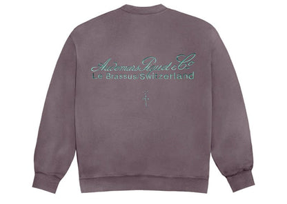 Travis Scott CJ x Audemars Piguet Logo II Crewneck Purple