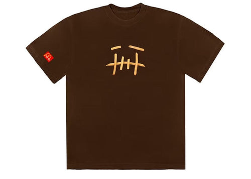 Travis Scott x McDonald's Fry II T-shirt Brown