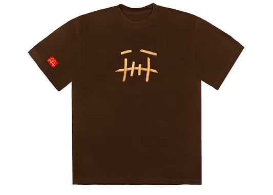 Travis Scott x McDonald's Fry II T-shirt Brown
