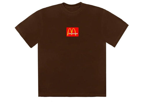 Travis Scott x McDonald's Sesame III T-shirt Brown