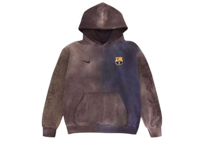 Travis Scott x Nike x FC Barcelona Split-Dye Crest Hoodie Multicolor