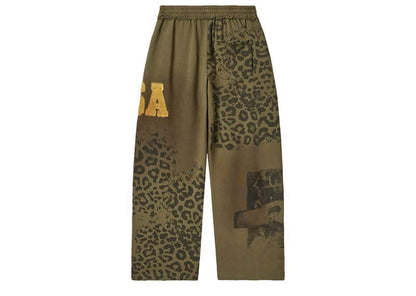 Vale Forever Safari Cheetah Sweatpants Olive