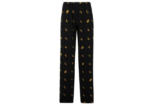 Vetements Currency Fluid Jersey Pants Black