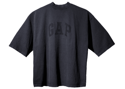 Yeezy Gap Engineered by Balenciaga Dove 3/4 Sleeve Tee Dark Black
