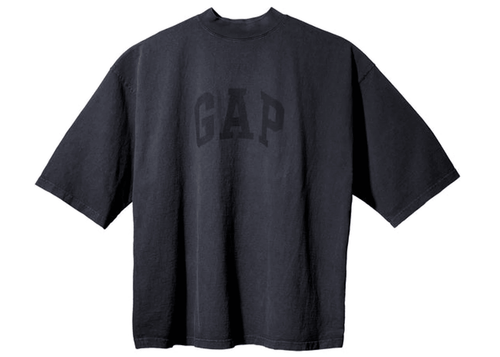 Yeezy Gap Engineered by Balenciaga Dove 3/4 Sleeve Tee Dark Black