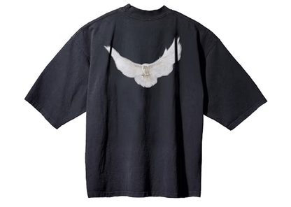Yeezy Gap Engineered by Balenciaga Dove 3/4 Sleeve Tee Dark Black