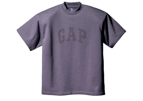 Yeezy Gap Engineered By Balenciaga Dove Padded Heavy Fleece Removable Shoulder Pads Tee Black